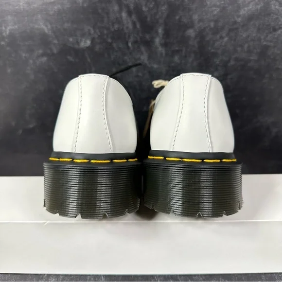 DR DOC MARTENS 1461 BEX SMOOTH LEATHER OXFORD WOMENS SHOES SIZE 8 3 EYE NEW - Picture 3 of 10